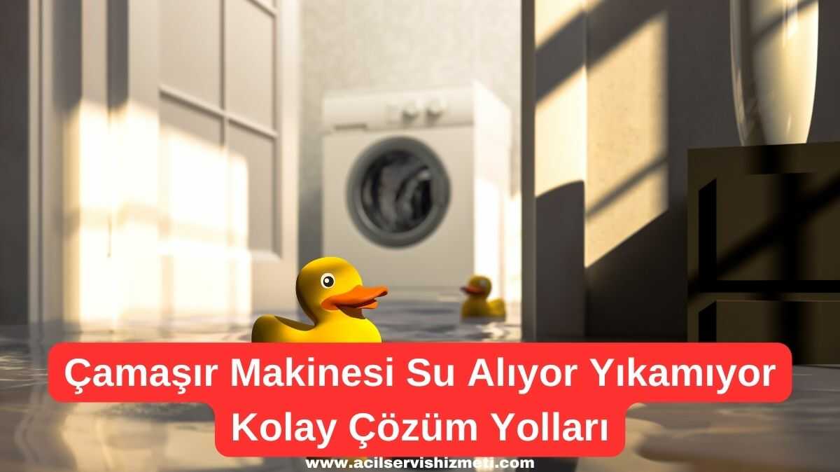 Ariston Çamaşır Makinesi Su Alıyor Yıkamıyor